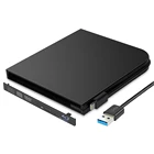 Портативный чехол для Blu-Ray плеера, Type C USB 3,0 + USB 9,0 SATA 9,5мм, внешний оптический диск, чехол для ПК, ноутбука, ноутбука