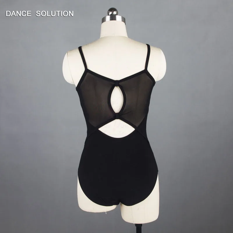 Балетное трико для взрослых и женщин черная кофта танцевальный боди одежда