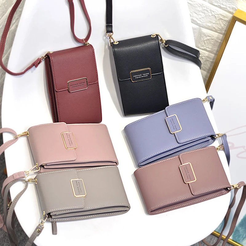 Сумка-мессенджер на ремне для женщин модный дизайнерский кошелек iPhone 11 PRO MAX X XR XS 7