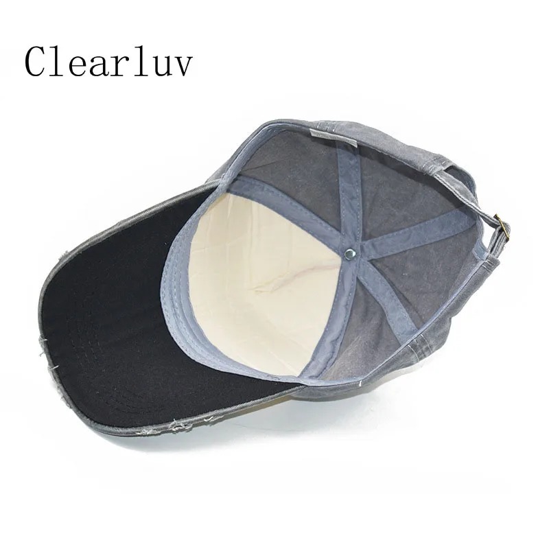 Высококачественная однотонная бейсбольная Кепка из промытого хлопка