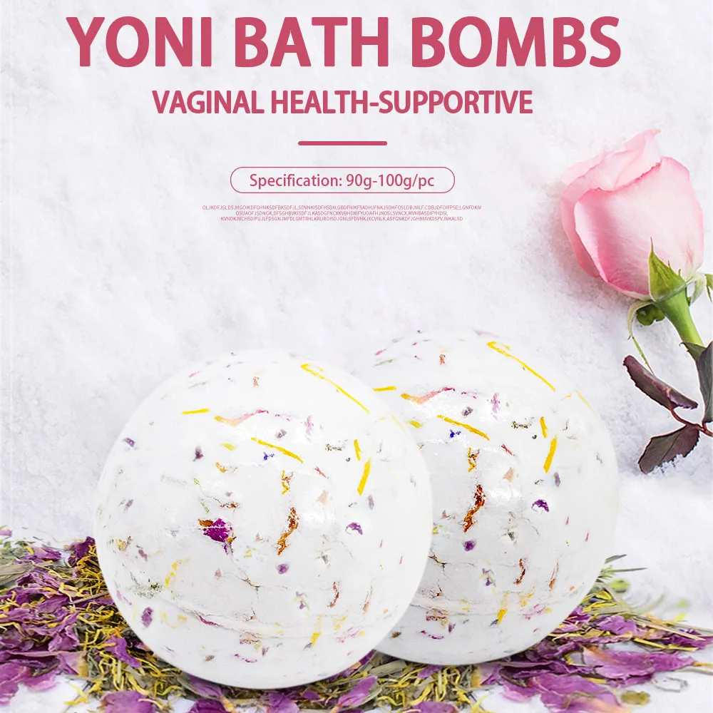 

5 Pcs Yoni Detox Bath Bomb Aromatherapy Type Body Relax Vagina Cleaner Handmade Bathroom Bath herbs Ball Reduce Vaginal odor