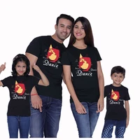 bear dance family t shirt family matching outfits mom and dad and children t shirt