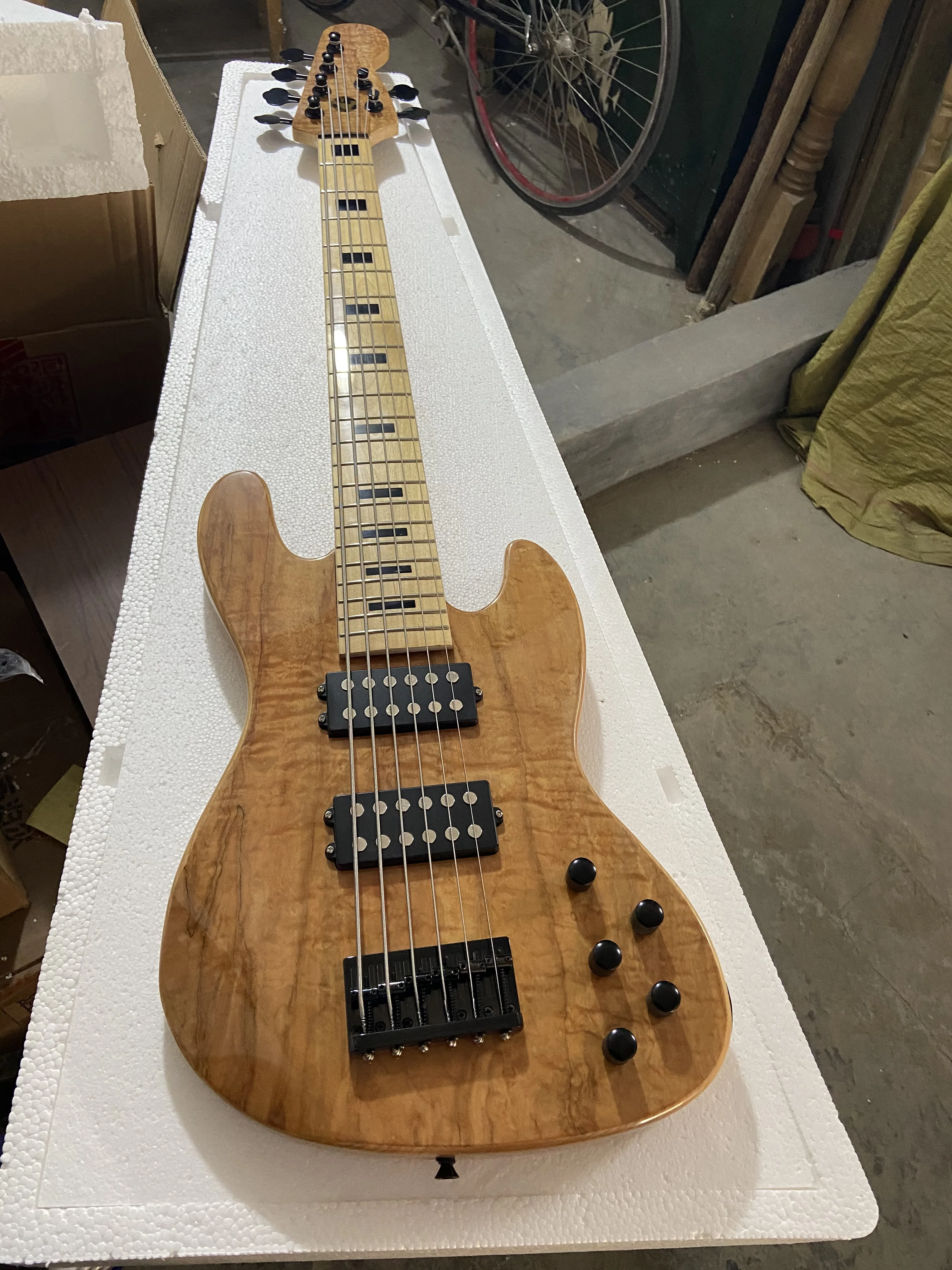 Высокое качество FPJB 5025 оригинальные однотонные Ясеневый корпус с деревянной