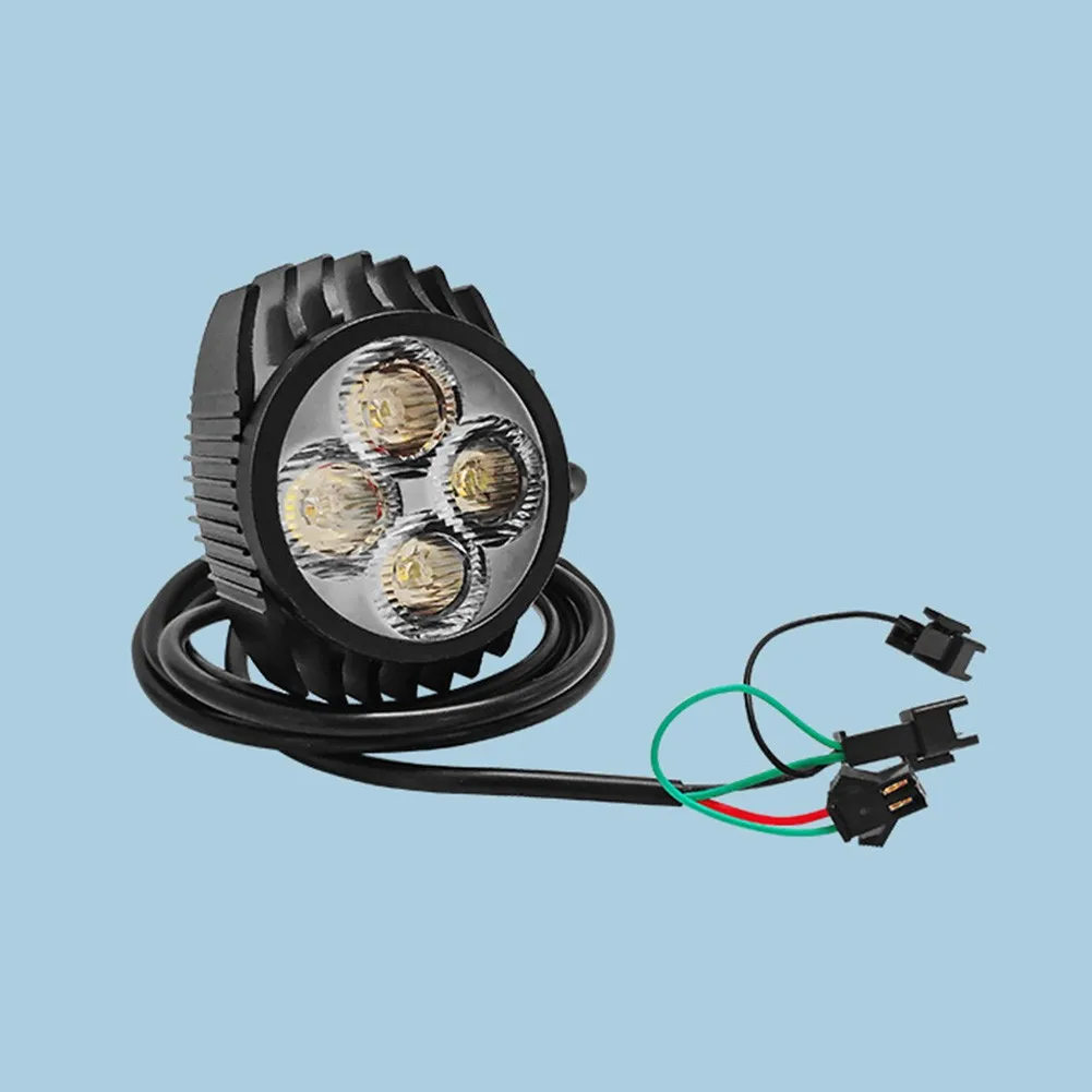 

90-120 Decibels Headlight About 150g Aluminum 40mA-60mA Bicycle Electric