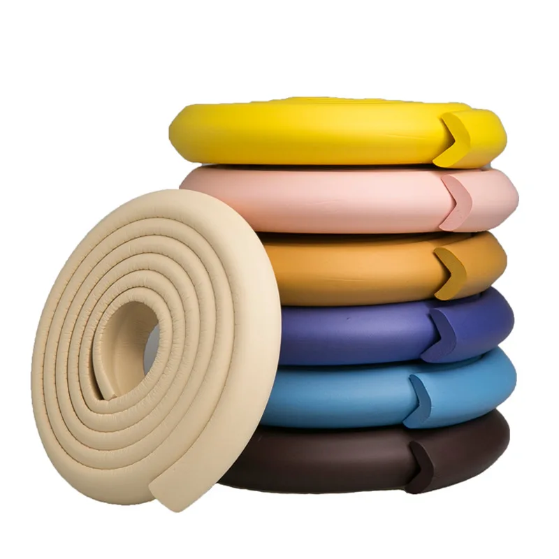 

Bed Edge Baby Safety Corner Protector Furniture Anti-collision Bumper Strip Corner Protector Sponge Hogar Child Safety BW50BH