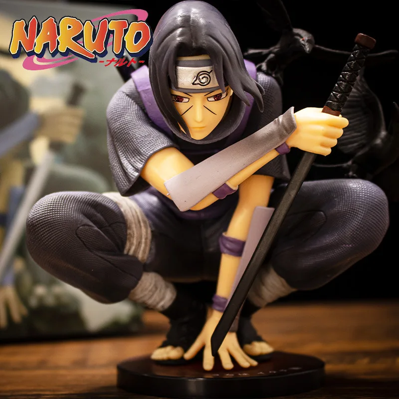 

Free Shopping 18cm One Piece Naruto GK Action Figure Uchiha Itachi Anime Figure Collectible PVC Model Toys Gift For Children Kid