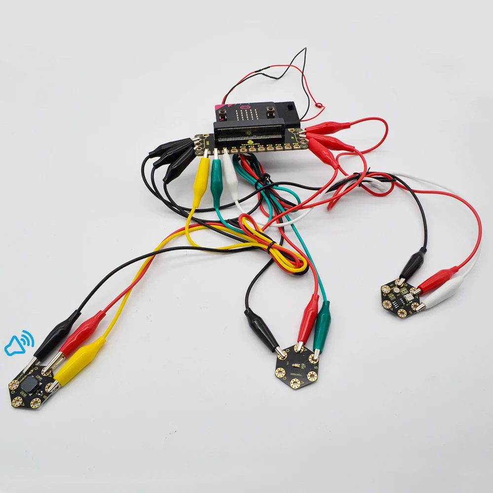 

Keyestudio Honeycomb Smart Wearable Coding Kit for Micro:bit With 8 projects