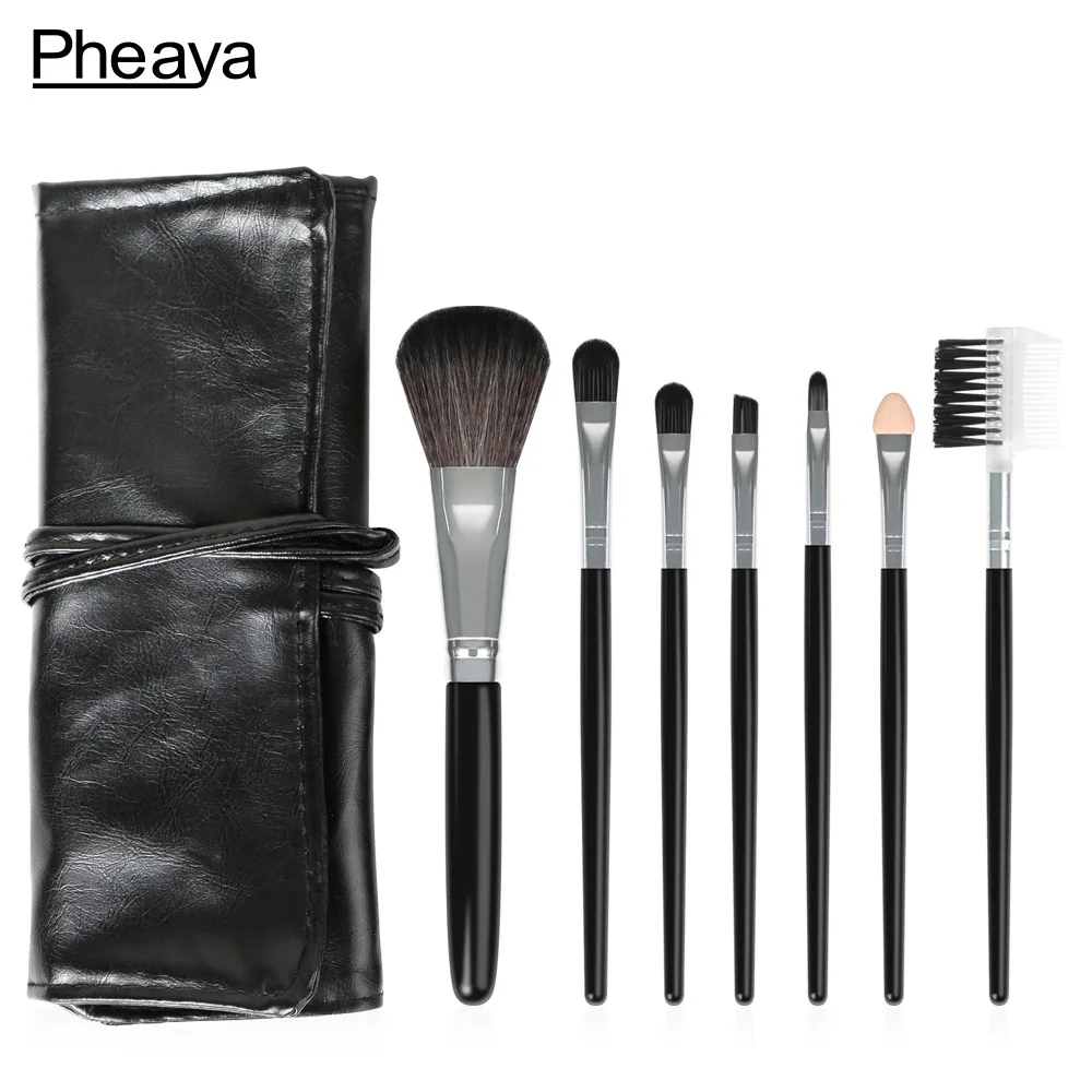 7 шт. набор зеленых щеток для макияжа | Красота и здоровье