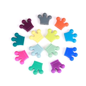 Детское кольцо для прорезывания зубов TYRY.HU 1x Силиконовый Прорезыватель для зубов из бусин, силиконовое, без бисфенола А