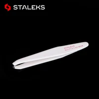 staleks beautycare 41 4 white new high quality eyebrow tweezers multifunction stainless steel hair removal makeup tool