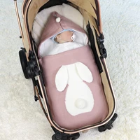baby sleeping bags envelopes autumn winter warm knitted newborn bebe sleepsack for stroller bed basket 0 6m children accessories