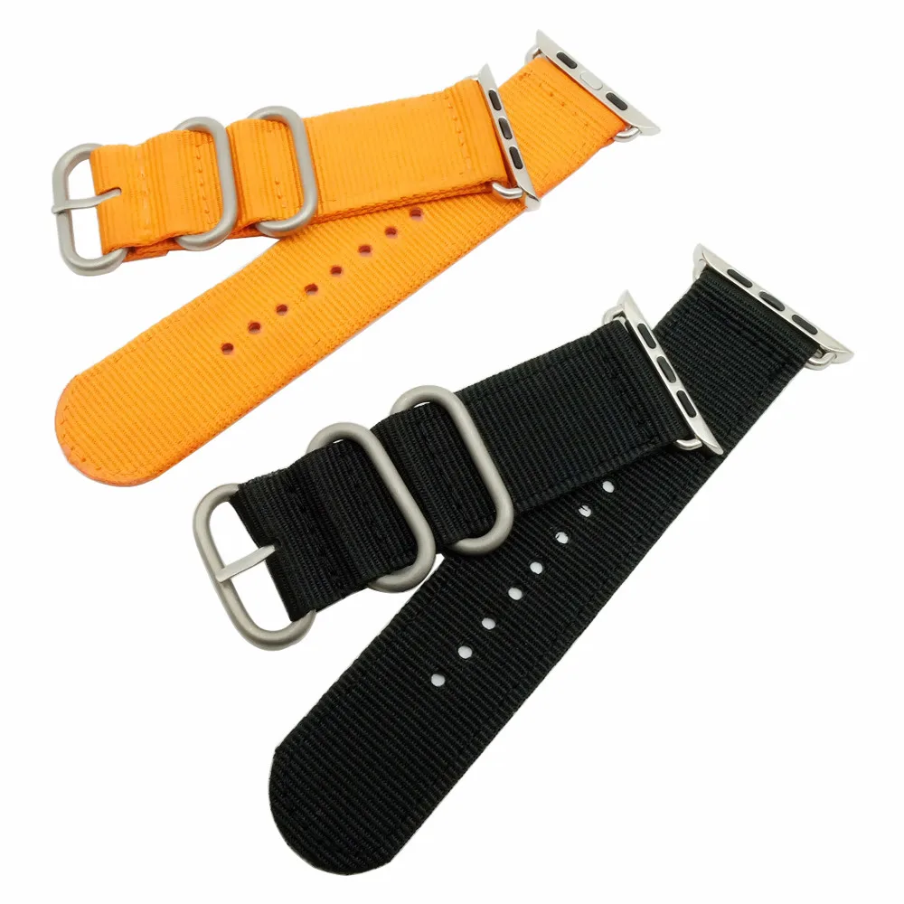 Горячо продаваемый нейлоновый ремешок для наручных часов Apple Watch версии 4/3/2/1
