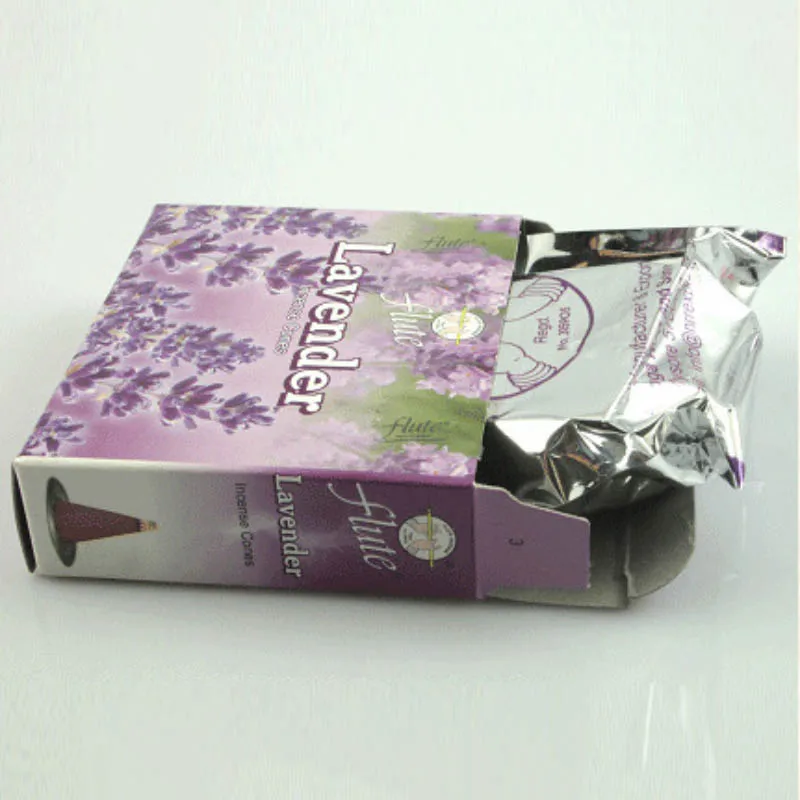 Ароматерапия ручной работы 10 конусов/коробка разноцветный индийский конус для