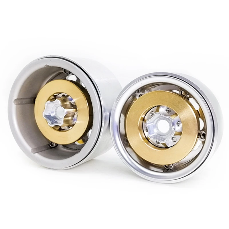 2 шт. медный внутренний противовес для 1 9 дюйма дюймов колёсные диски Axial Scx10 90046 D90