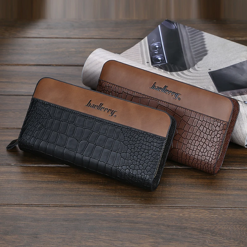 Мужские кошельки высокое качество мужской клатч большая вместительность