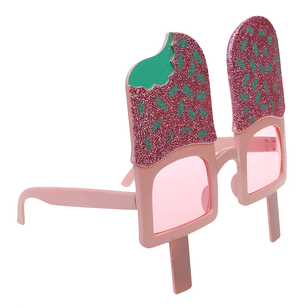 Блестящие солнцезащитные очки в стиле ледяной поп маскарадный костюм