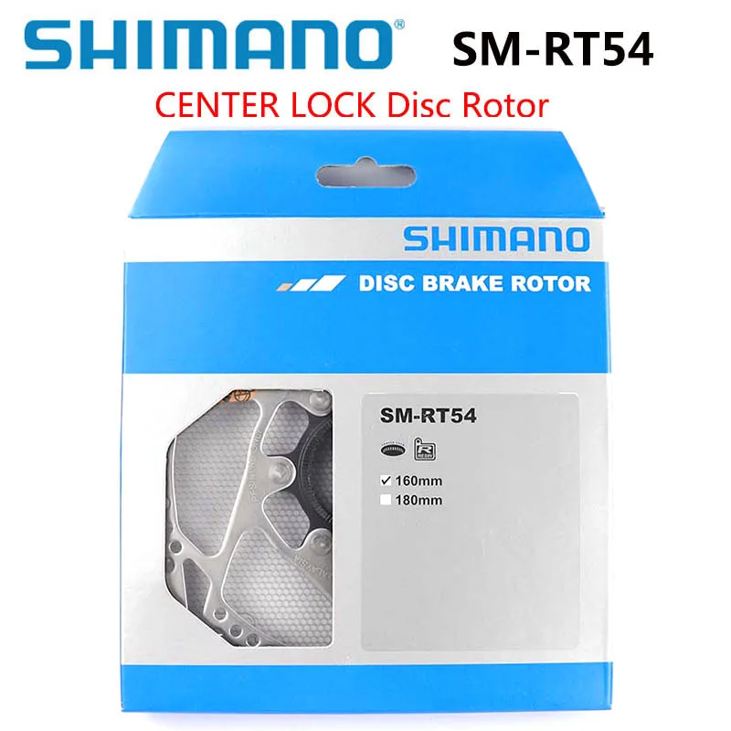 Дисковый тормозной ротор Shimano Deore SM RT54 160 мм 180 Centerlock запчасти для горного