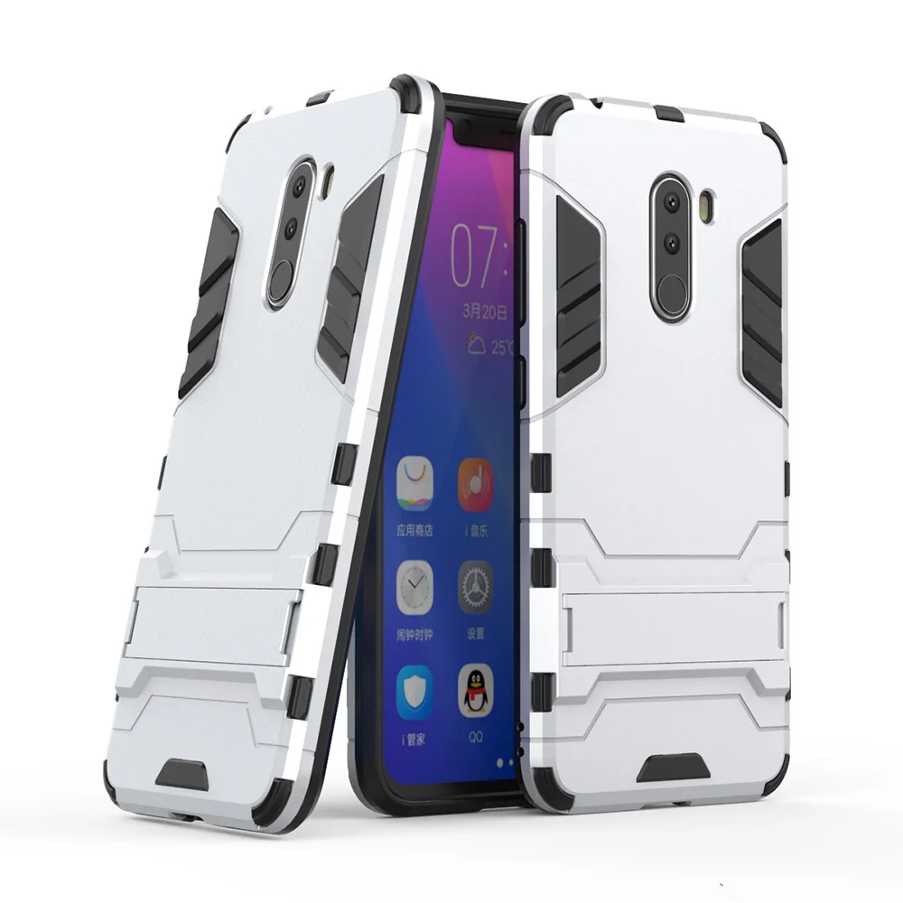 Чехол для Xiaomi pocophone F1 силиконовый матовый чехол из ТПУ задняя крышка защитный