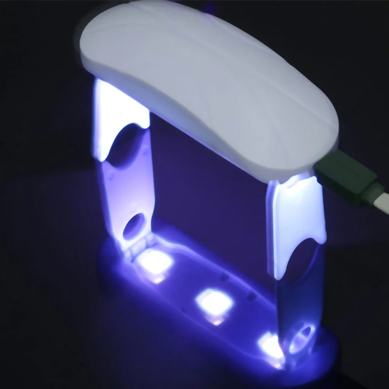 Светодиодный светильник для Ультрафиолетового Отверждения Складная Лампа