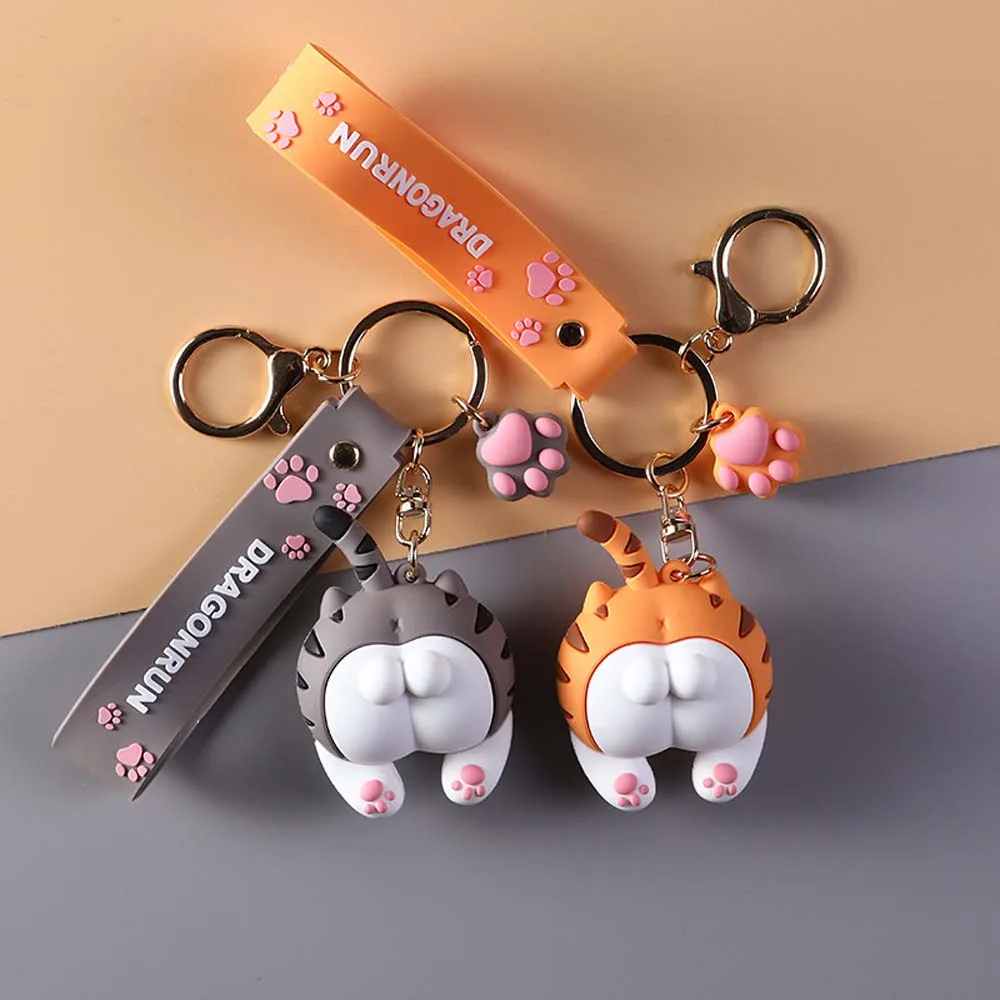 Кошки брелок с рисунками для девочки Симпатичные &quotвлюбленные пары пара