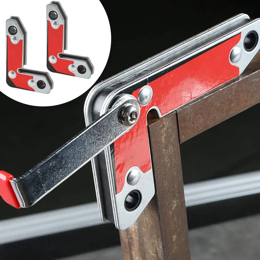 

WM7-S Right Angles Dual-Use Welding Magnetic Holder Angle Fixer Position Welding Device Positioner Magnetic Welding Holder 2PCS