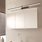 Современный светодиодный зеркальный светильник s для туалета, домашний деко 90-260 В, зеркало для макияжа, настенная лампа 406080100120 см, светильник для ванной комнаты