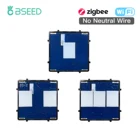Переключатель BSEED Zigbee с Wi-Fi, переключатель с датчиком 123 клавиши, работает с приложением для умного дома Alexa Tuya, 123 контакта, необходим нейтральный провод