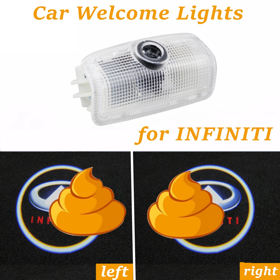2 шт. двери автомобиля свет Добро пожаловать специальный автомобиль логотип