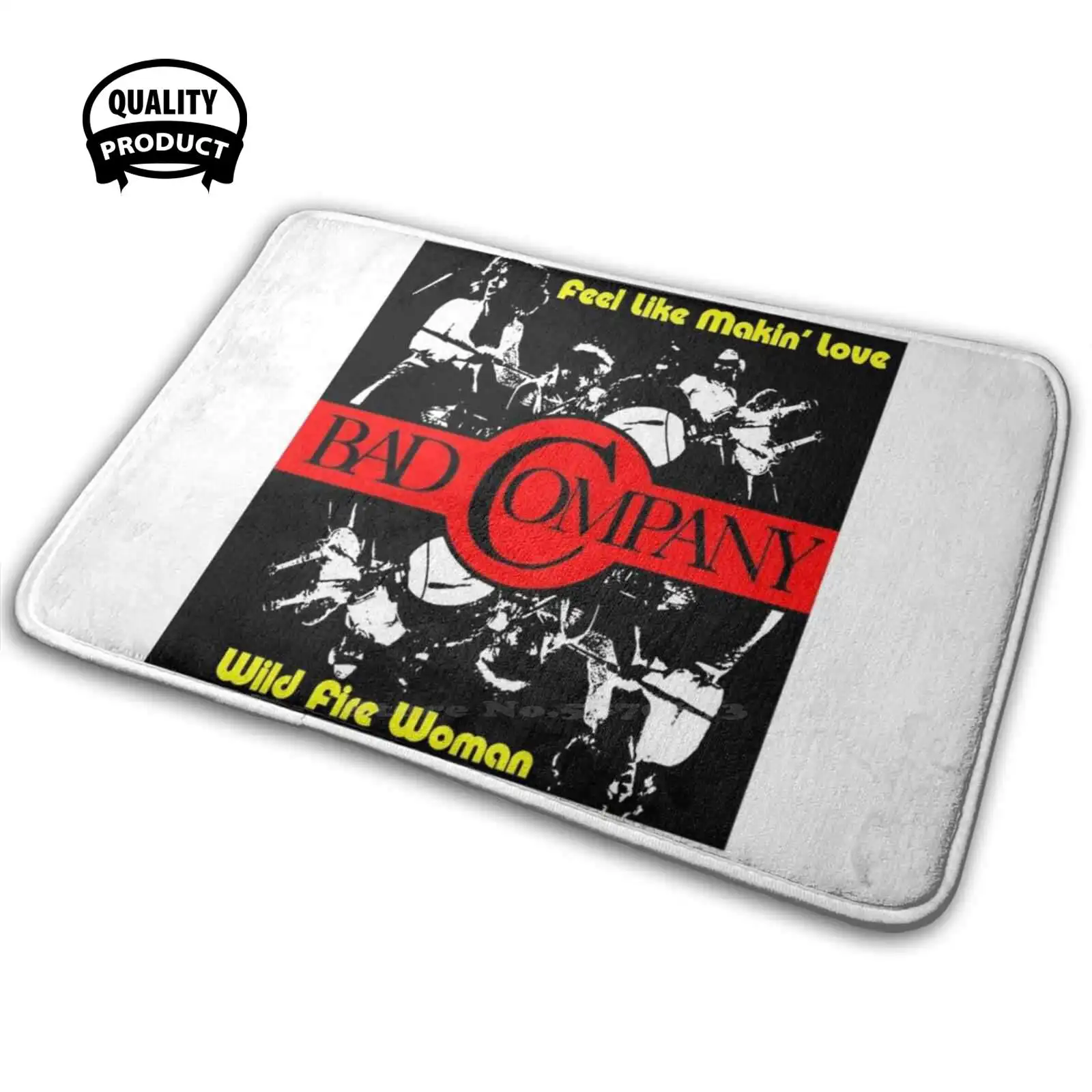 ПЛОхАЯ КОМПАНИЯ 5 3D мягкий нескользящий коврик подушка английская жесткая группа