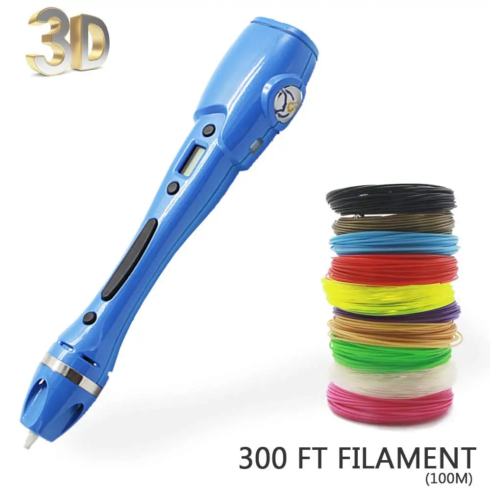 США/ЕС 3d принтер рисунок изготовленным на заказ логосом ручка с двумерного 5V 2A