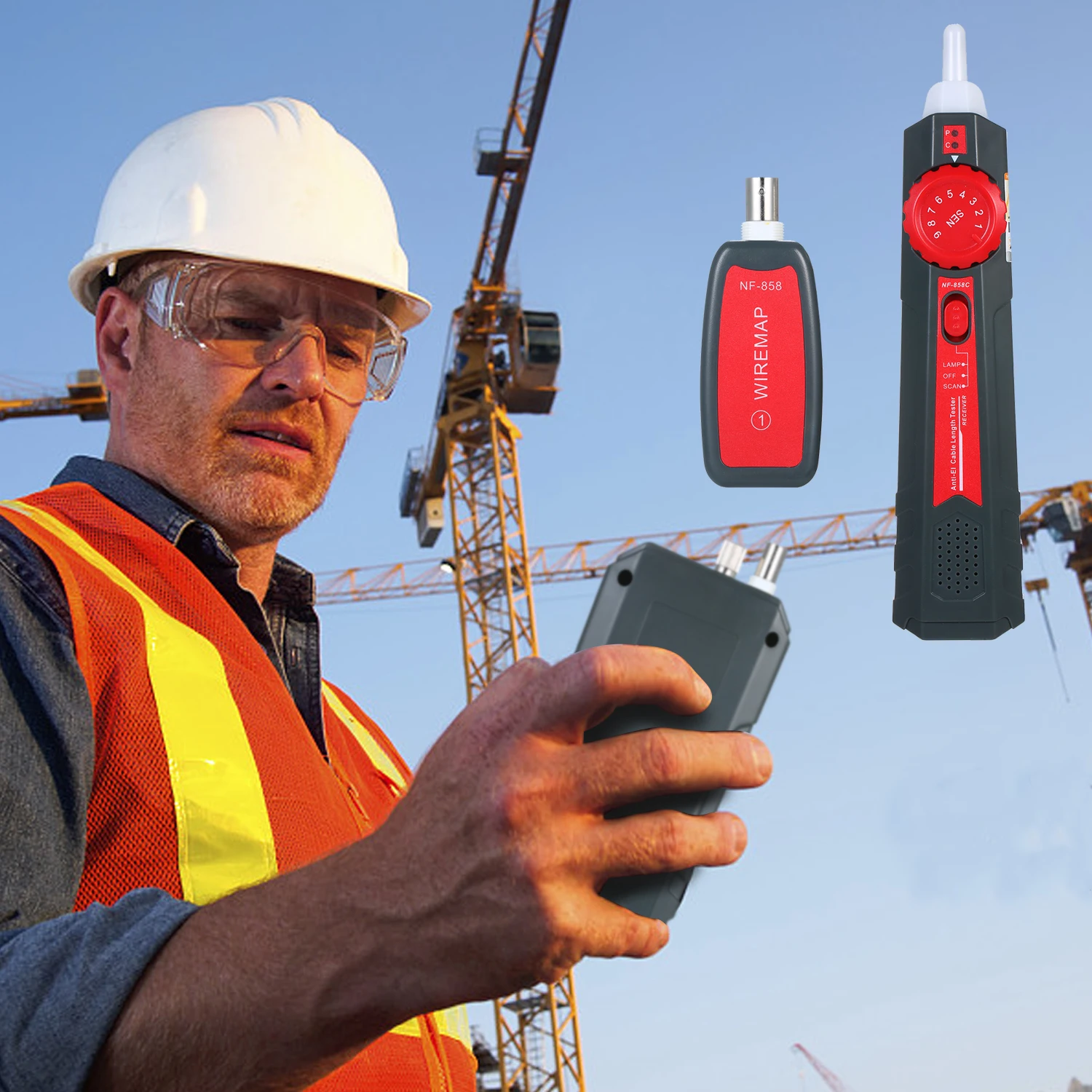 Прибор для измерения проводки ручной детектор поиска электрических