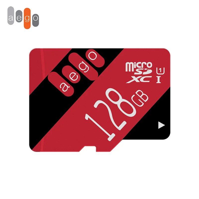 128 ГБ AEGO Micro SD 32 ГБ 600X Class10 UHS-1 Карта Памяти 8 ГБ/16 ГБ TF Карта Для Мобильного Телефона камера Автомобильный ВИДЕОРЕГИСТРАТОР - Емкость: 128 ГБ