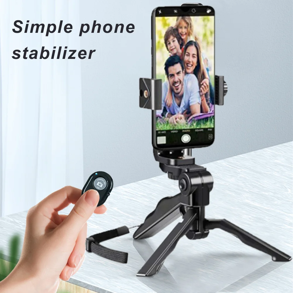 

Настольный Штатив Bluetooth селфи-палка ручной Стабилизатор ручка держатель с дистанционным управлением телефон iOS Android