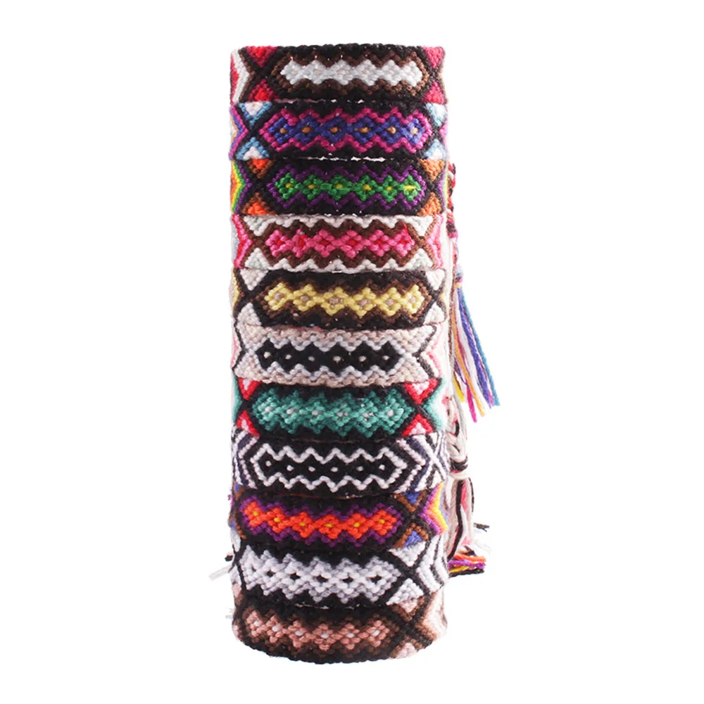 Бразильский браслет дружбы со стрелками обещания мизага wayuu плетеный летний с