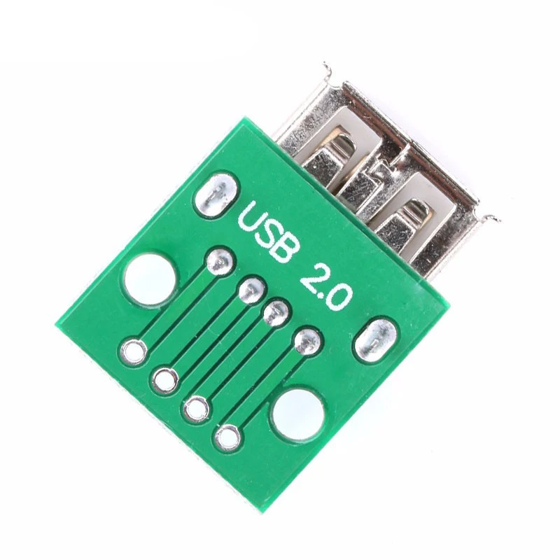 1 шт. Мини Micro Female Male USB to DIP адаптер плата Разъем конвертер 4P 5P 2,54 мм 3 4USB адаптер пластина печатная плата для Arduino
