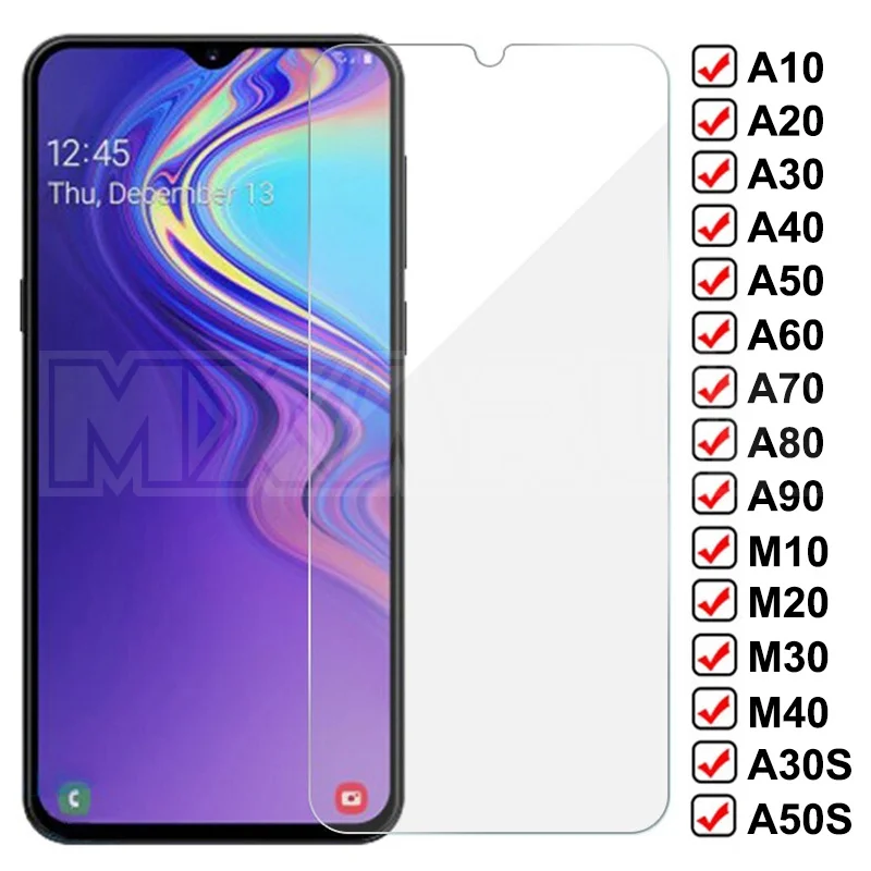 11D полное покрытие закаленное стекло для Samsung Galaxy A10 A20 A30 A40 A50 A60 A70 A80 A90 защита