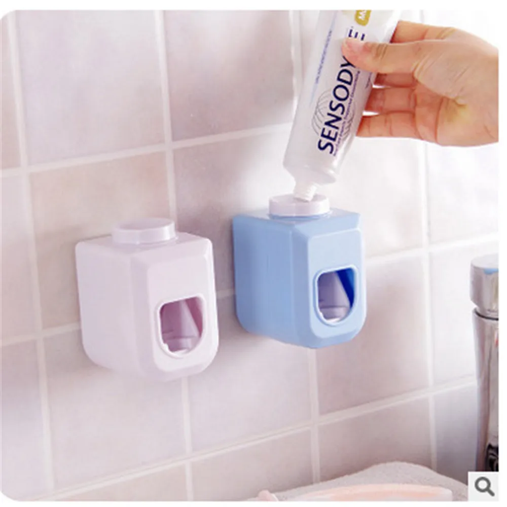 

Toothpaste Dispenser Tooth Paste Holder Wall Mounted Home Squeezer Bathroom Accessories Toothpaste Tube Squeezer