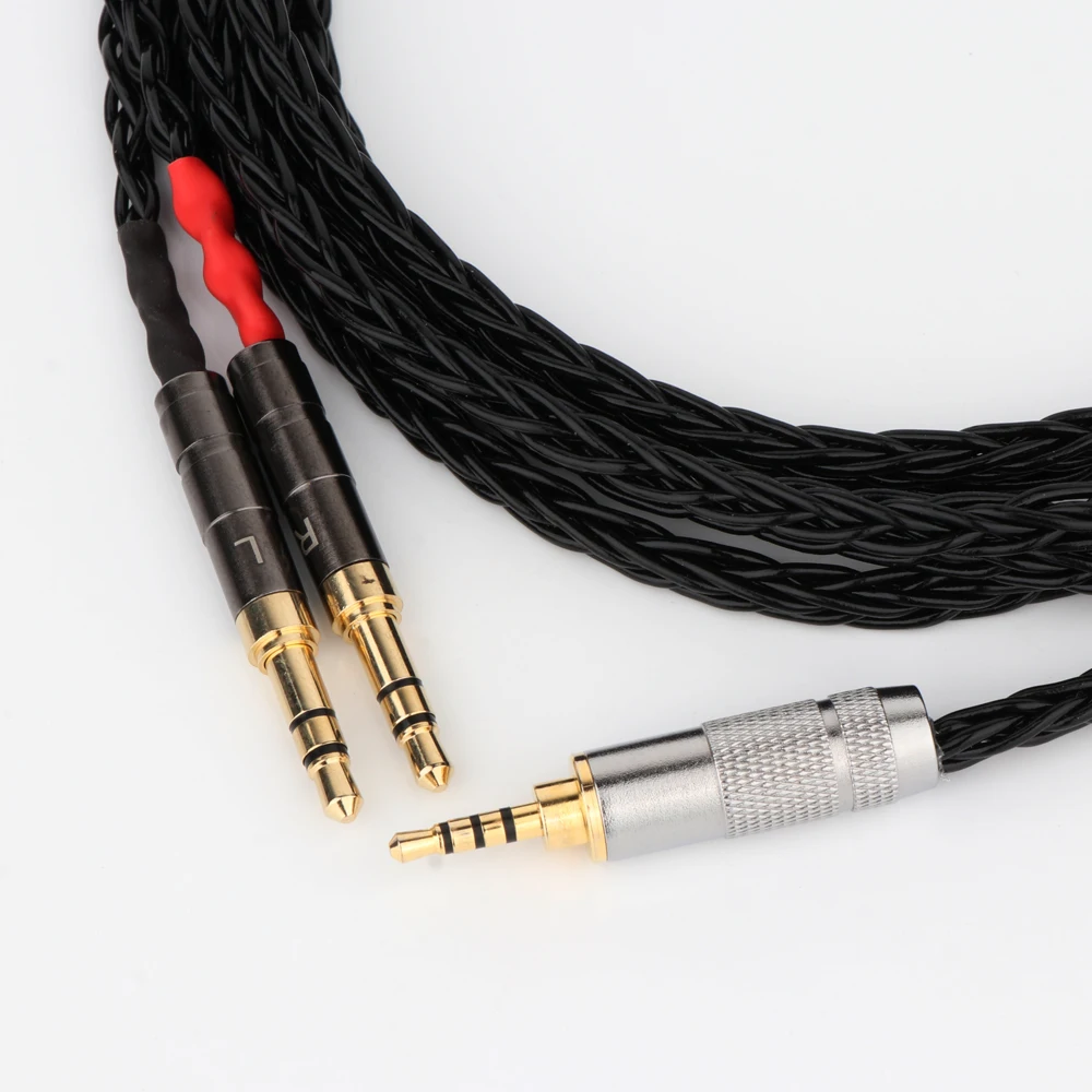 8-жильный сбалансированный кабель для наушников диаметром от 2 5 мм до 2*3