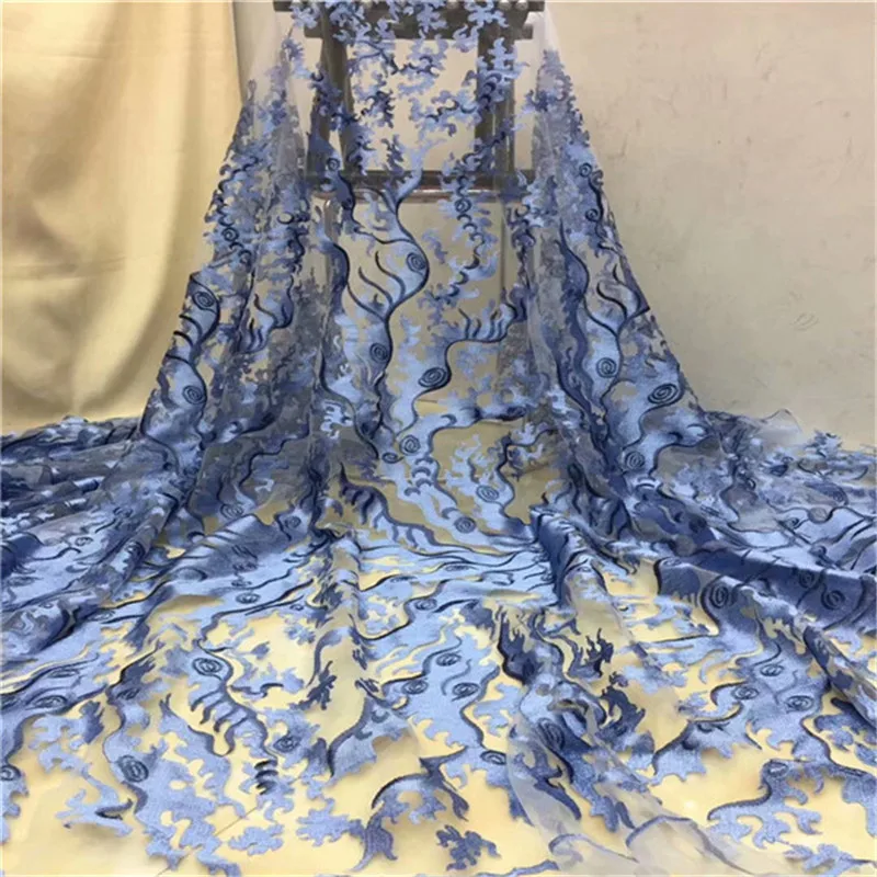 Горячая продажа кружевная ткань 2019 Высококачественная африканская с