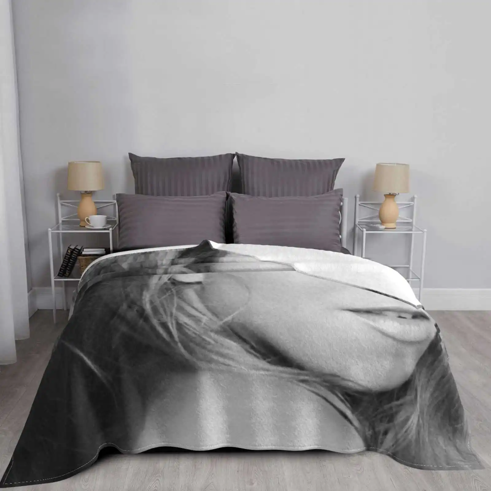 The Rarities Super Warm Soft Blankets Throw On Sofa/Bed/Travel Handsome Tour Lil Music Rap Rapper Ocean American Shawn Juice | Дом и сад