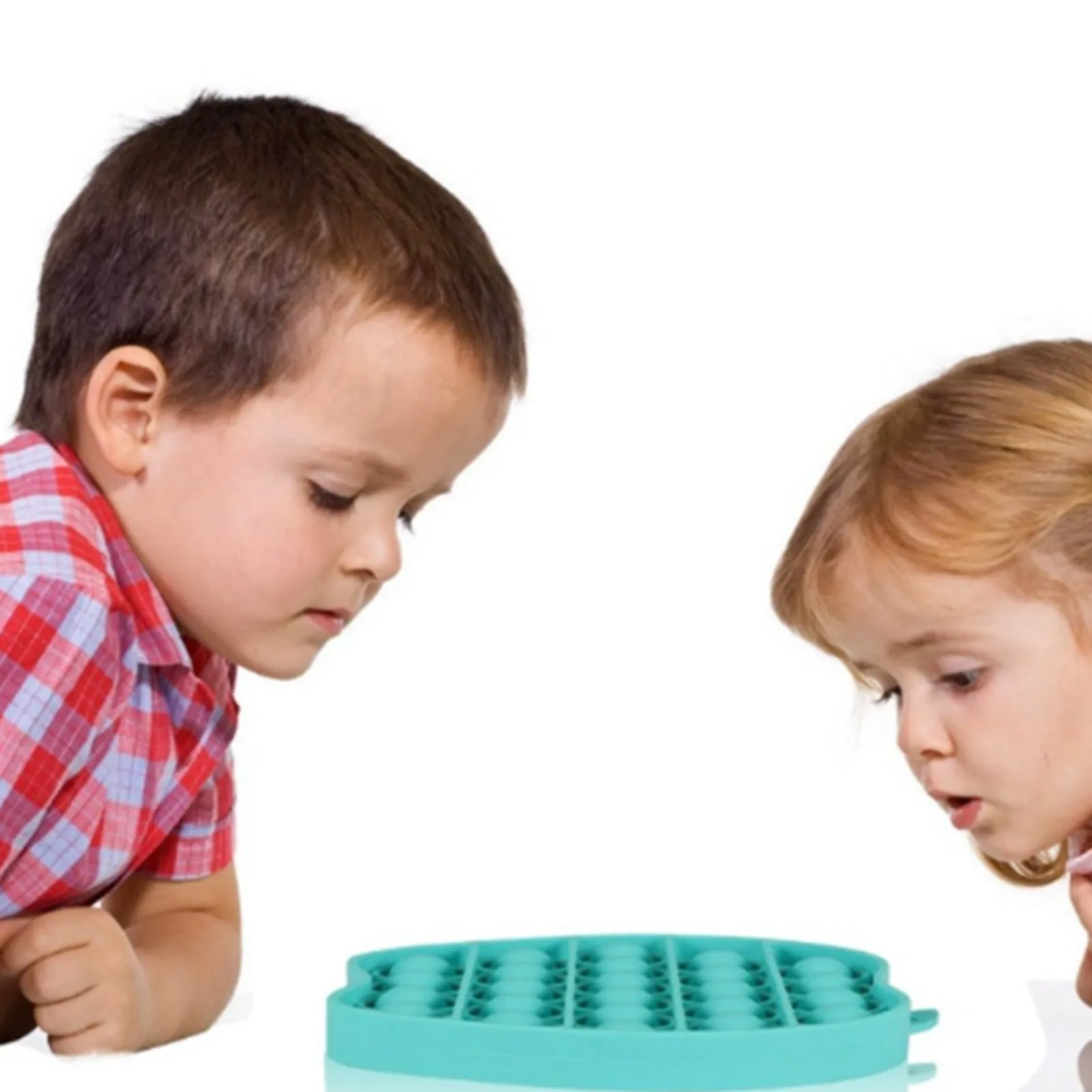 

30pcs/lot DHL free Pop Push Bubble Toy Fish Shape Push Bubble Silicone Game Disc Autism Relief Desktop Toy Decompression Pops It