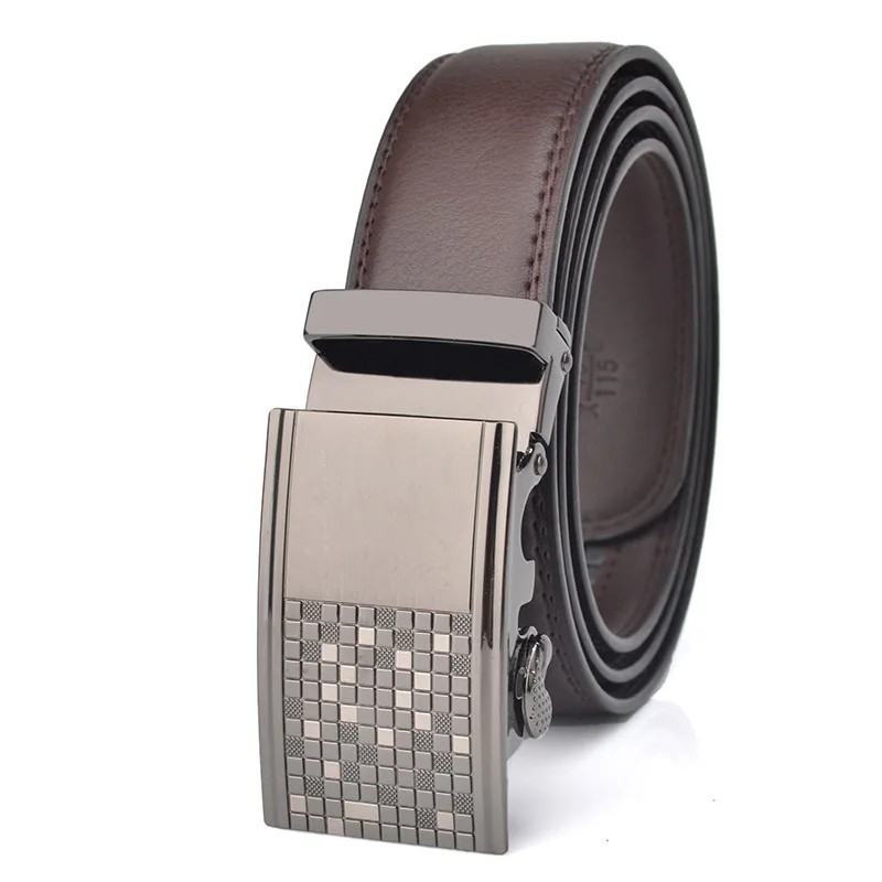 

Hot Selling Men Belt Fashion Alloy Automatic Buckle Business Affairs Casual Decoration Belt Men's Belts 3.5cm Luxury Belt G19896