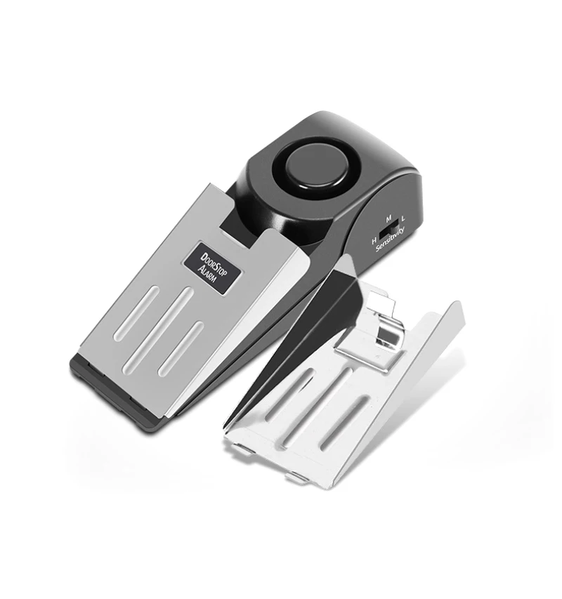 

Door Stop Alarm Wireless Home Travel Security Portable System Safety Wedge Alert For Home Household Supplies