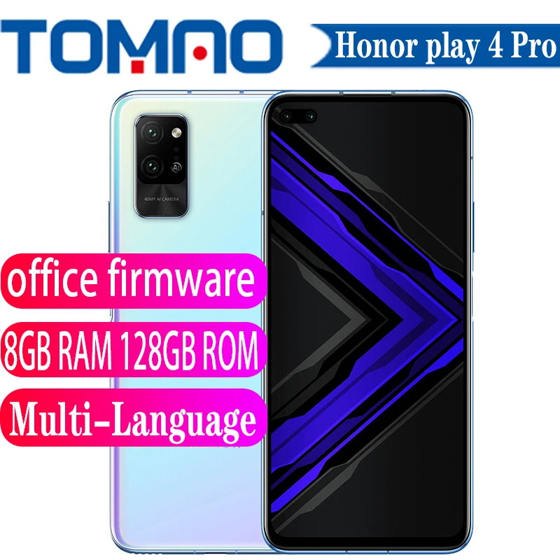 Смартфон Honor Play 4 Pro 8 + 2020 ГБ 5G " 40 Вт мобильный телефон мАч|Смартфоны| |