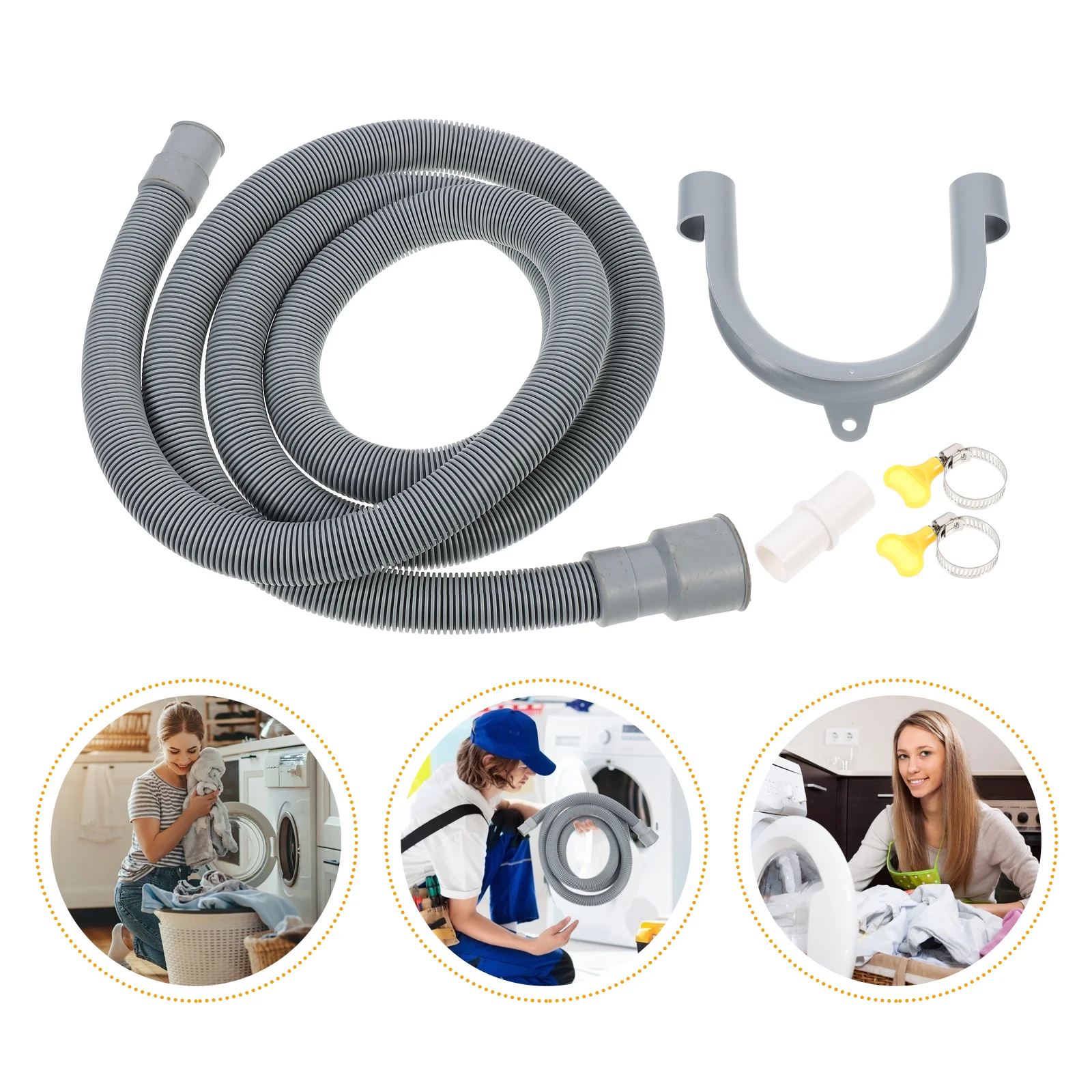 

1 комплект, дренажная труба, прочный дренажный шланг для стиральной машины