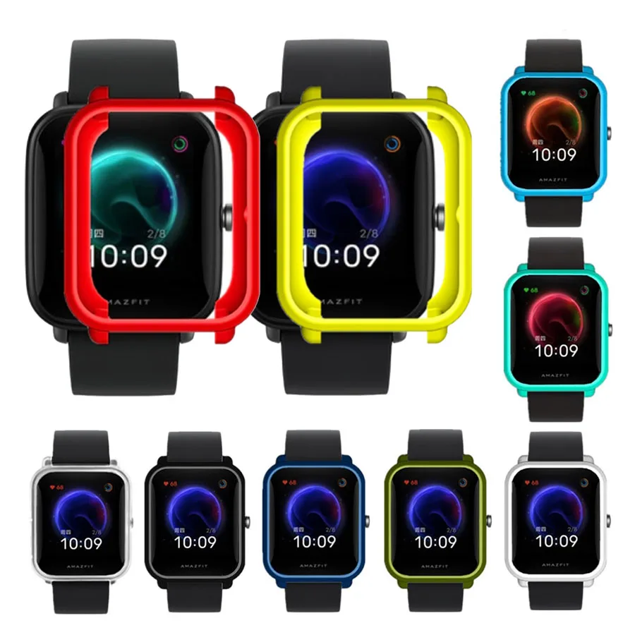 Чехол для Amazfit Bip U Мягкий защитный чехол из ТПУ бампер Xiaomi Huami аксессуары