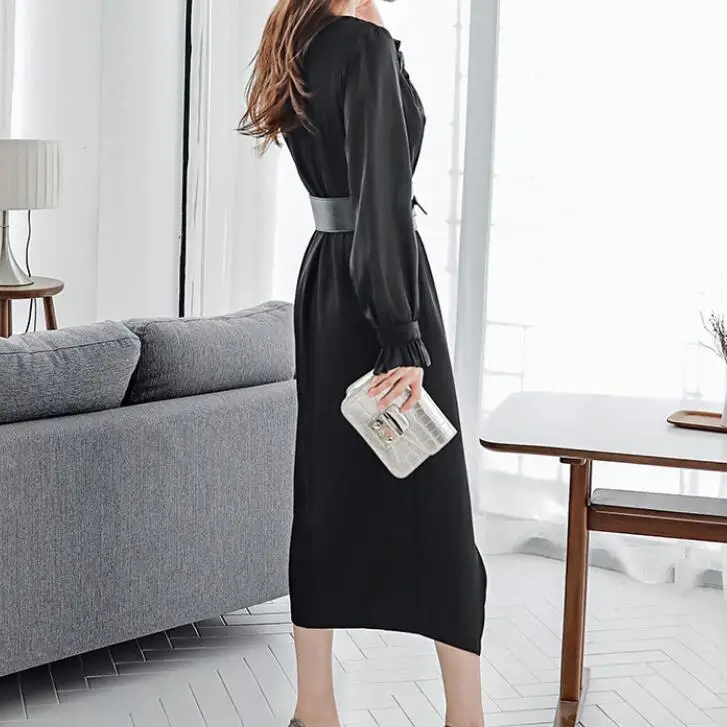 Женский шифоновый пиджак с длинным рукавом кружевной комплект из двух предметов