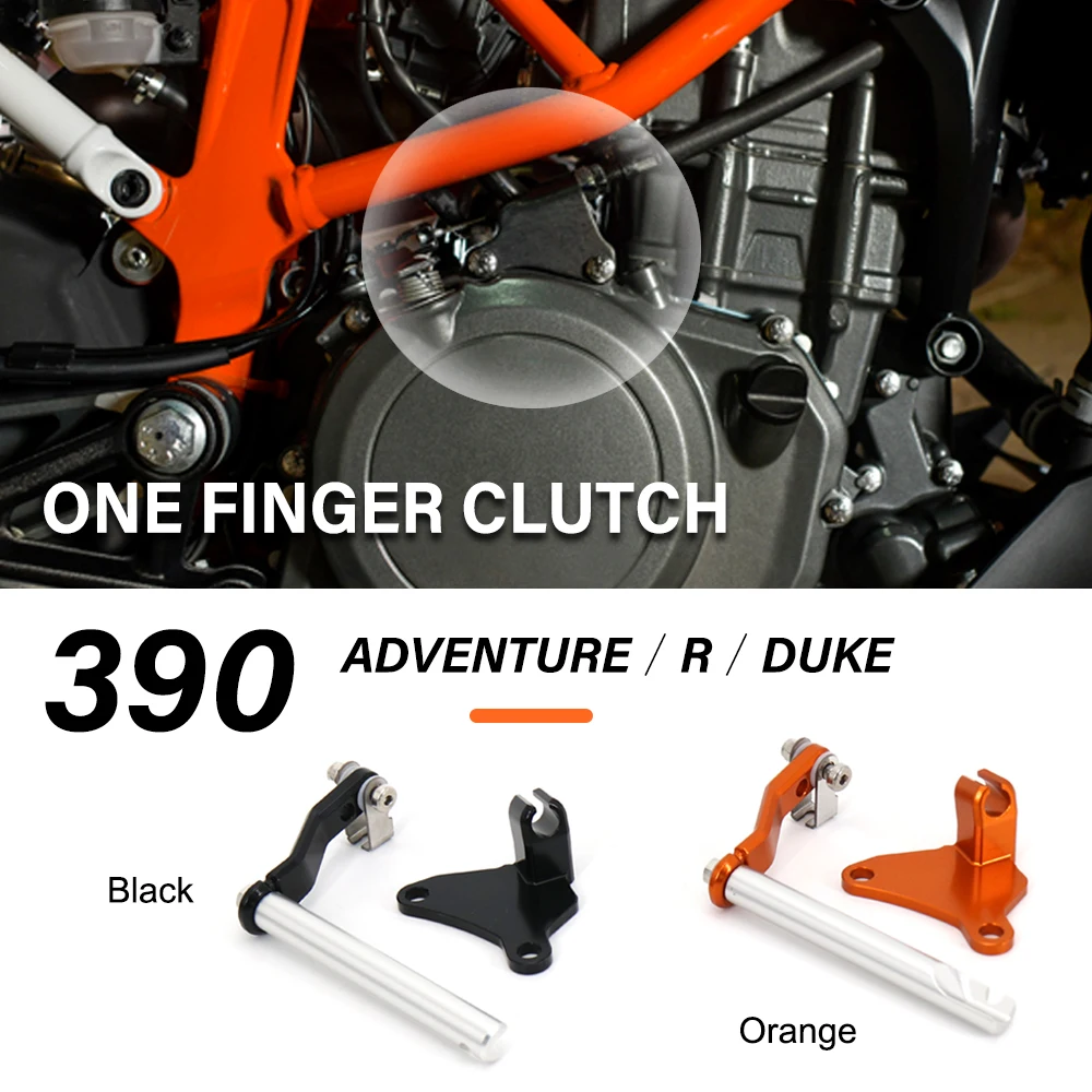 

Новинка CNC алюминий 390 Duke аксессуары для мотоциклов рычаг сцепления с одним пальцем рычаг сцепления для 390 приключений ADV R 2021 2020 2019