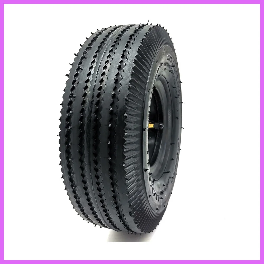 Резиновая шина 4 10/3 50 с внутренней трубкой для ATV Quad Go Kart 47cc 49cc широкий