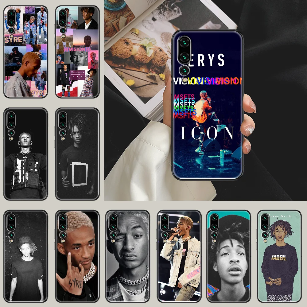 Чехол для телефона Rapper Jaden Smith Huawei P Mate P10 P20 P30 P40 10 20 Smart Z Pro Lite 2019 черный